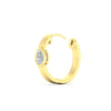 Load image into Gallery viewer, bezel-teardrop-diamond-huggie-hoop-earrings-in-fdear11743peangle6-nl-yg.jpg?v=1778041348