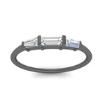 Load image into Gallery viewer, black-baguette-gold-wedding-band-ring-FDENS100B-NL-BG