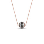 Load image into Gallery viewer, black-diamond-ball-pendant-0.70-ct-in-FDPD8433GBLACK-NL-RG