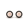 Load image into Gallery viewer, black-diamond-earring-jacket-for-2-carat-round-stud-earrings-in-rose-gold-fdear11307gblackangle1-0-50ct-nl-rg.jpg