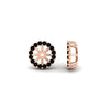 Load image into Gallery viewer, black-diamond-earring-jacket-for-2-carat-round-stud-earrings-in-rose-gold-fdear11307gblackangle1-0-50ct-nl-rg.jpg