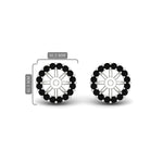 Load image into Gallery viewer, black-diamond-earring-jacket-for-2-carat-round-stud-earrings-in-white-gold-fdear11307gblackangle1-0-50ct-nl-wg.jpg