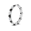 Load image into Gallery viewer, 2 Carat Round Cut Shared Prong Eternity Ring