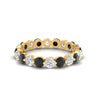 Load image into Gallery viewer, 2 Carat Round Cut Shared Prong Eternity Ring