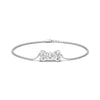 Load image into Gallery viewer, bow-design-diamond-chain-bracelet-in-platinum-fdbrc8336angle1-nl-wg