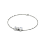 Load image into Gallery viewer, bow-design-diamond-chain-bracelet-in-white-gold-fdbrc8336angle2-nl-wg