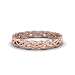 Load image into Gallery viewer, braided-eternity-wedding-band-in-rose-gold-FD8681B-NL-RG