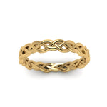 Load image into Gallery viewer, Braided-Eternity-Wedding-Band-In-18k-Yellow-Gold-FD8681BANGLE2-YG