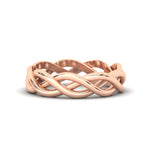 Load image into Gallery viewer, braided-gold-wedding-ring-in-rose-gold-fdm342-nl-rg