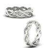 Load image into Gallery viewer, braided-gold-wedding-ring-in-white-gold-fdm342angle3-nl-wg