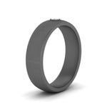 Load image into Gallery viewer, brushed-mens-single-stone-band-in-black-gold-FD10392BANGLE2-NL-BG
