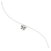 Load image into Gallery viewer, butterfly-cute-chain-black-diamond-bracelet-in-white-gold-fdbrc9755gblackangle4-nl-wg.jpg