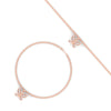 Load image into Gallery viewer, butterfly-cute-chain-diamond-bracelet-in-rose-gold-fdbrc9755angle3-nl-rg.jpg