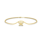 Load image into Gallery viewer, butterfly-cute-chain-diamond-bracelet-in-yellow-gold-fdbrc9755angle1-nl-yg.jpg