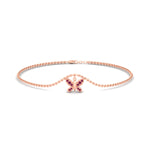 Load image into Gallery viewer, butterfly-cute-chain-pink-sapphire-bracelet-in-rose-gold-fdbrc9755gsadrpiangle1-nl-rg.jpg