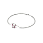 Load image into Gallery viewer, butterfly-cute-chain-pink-sapphire-bracelet-in-white-gold-fdbrc9755gsadrpiangle2-nl-wg.jpg