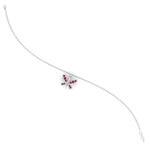 Load image into Gallery viewer, butterfly-cute-chain-pink-sapphire-bracelet-in-white-gold-fdbrc9755gsadrpiangle4-nl-wg.jpg