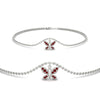 Load image into Gallery viewer, butterfly-cute-chain-ruby-bracelet-in-white-gold-fdbrc9755grudrsleep-nl-wg.jpg
