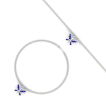 Load image into Gallery viewer, butterfly-cute-chain-sapphire-bracelet-in-white-gold-fdbrc9755gsablangle3-nl-wg.jpg