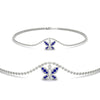 Load image into Gallery viewer, butterfly-cute-chain-sapphire-bracelet-in-white-gold-fdbrc9755gsablsleep-nl-wg.jpg