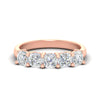 Load image into Gallery viewer, buy-2-carat-cushion-cut-five-stone-anniversary-band-in-rose-gold-fdwb8008cusleep-2.00ct-nl-rg?v=1773305628
