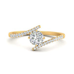 Load image into Gallery viewer, bypass-modern-round-cut-diamond-engagement-ring-in-FD9984ROR-NL-YG