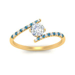 Load image into Gallery viewer, bypass-modern-round-cut-diamond-engagement-ring-with-blue-topaz-in-FD9984RORGICBLTO-NL-YG
