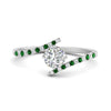 Load image into Gallery viewer, bypass-modern-round-cut-diamond-engagement-ring-with-emerald-in-FD9984RORGEMGR-NL-WG