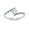 Load image into Gallery viewer, bypass-modern-round-cut-diamond-engagement-ring-with-emerald-in-FD9984RORGEMGR-NL-WG