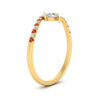 Load image into Gallery viewer, bypass-modern-round-cut-diamond-engagement-ring-with-orange-sapphire-in-FD9984RORGSAOR-NL-YG