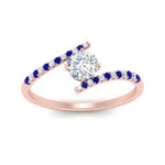Load image into Gallery viewer, bypass-modern-round-cut-diamond-engagement-ring-with-sapphire-in-FD9984RORGSABL-NL-RG