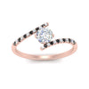 Load image into Gallery viewer, bypass-modern-round-cut-engagement-ring-with-black-diamond-in-FD9984RORGBLACK-NL-RG