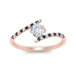 Load image into Gallery viewer, bypass-modern-round-cut-engagement-ring-with-black-diamond-in-FD9984RORGBLACK-NL-RG