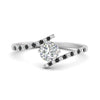 Load image into Gallery viewer, bypass-modern-round-cut-engagement-ring-with-black-diamond-in-FD9984RORGBLACK-NL-WG