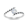 Load image into Gallery viewer, bypass-modern-round-cut-engagement-ring-with-black-diamond-in-FD9984RORGBLACK-NL-WG