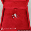 Load image into Gallery viewer, bypass-modern-round-lab-diamond-engagement-ring-in-14k-white-gold-fdenr9984