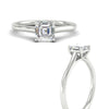 Load image into Gallery viewer, cathedral-flat-band-asscher-cut-diamond-ring-in-white-gold-fdenr431asangle3-nl-wg.jpg?v=1760431541