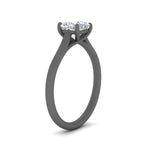 Load image into Gallery viewer, cathedral-flat-band-cushion-cut-diamond-ring-in-black-gold-fdenr431cuangle2-nl-bg.jpg?v=1760431546