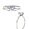 Load image into Gallery viewer, cathedral-flat-band-cushion-cut-diamond-ring-in-white-gold-fdenr431cuangle3-nl-wg.jpg?v=1760431546