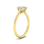Load image into Gallery viewer, cathedral-flat-band-cushion-cut-diamond-ring-in-yellow-gold-fdenr431cuangle2-nl-yg.jpg?v=1760431546