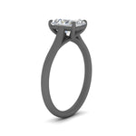 Load image into Gallery viewer, cathedral-flat-band-radiant-cut-diamond-ring-in-black-gold-fdenr431raangle2-nl-bg.jpg?v=1760431576