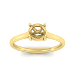 Load image into Gallery viewer, cathedral-flat-band-semi-mount-diamond-ring-in-yellow-gold-fdenr431smangle5-nl-yg.jpg?v=1760431746