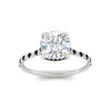 Load image into Gallery viewer, cathedral-hidden-halo-cushion-cut-black-diamond-ring-in-white-gold-FD9788CURGBLACK-NL-WG