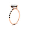 Load image into Gallery viewer, cathedral-hidden-halo-heart-shaped-black-diamond-ring-in-rose-gold-FD9788HTRGBLACK-NL-RG