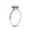 Load image into Gallery viewer, cathedral-hidden-halo-heart-shaped-emerald-ring-in-white-gold-FD9788HTRGEMGR-NL-WG