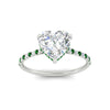 Load image into Gallery viewer, cathedral-hidden-halo-heart-shaped-emerald-ring-in-white-gold-FD9788HTRGEMGR-NL-WG