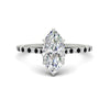 Load image into Gallery viewer, cathedral-hidden-halo-marquise-cut-black-diamond-ring-in-white-gold-FD9788MQRGBLACK-NL-WG