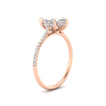 Load image into Gallery viewer, cathedral-hidden-halo-marquise-cut-diamond-ring-in-rose-gold-FD9788MQR-NL-RG