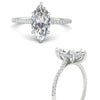Load image into Gallery viewer, cathedral-hidden-halo-marquise-cut-diamond-ring-in-white-gold-FD9788MQR-NL-WG