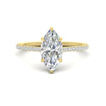 Load image into Gallery viewer, cathedral-hidden-halo-marquise-cut-diamond-ring-in-yellow-gold-FD9788MQR-NL-YG